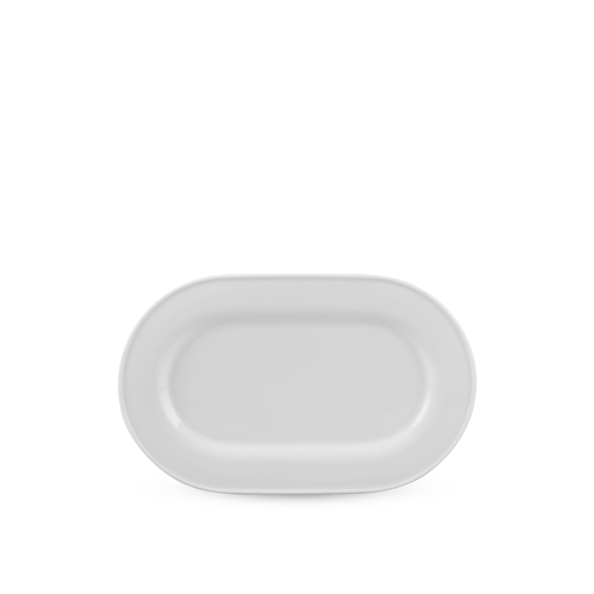 Dĩa oval - Sago - Trắng