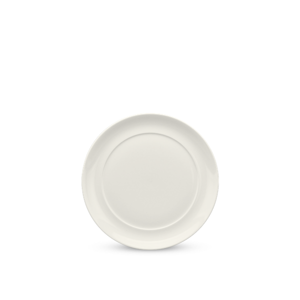 Dĩa tròn lòng phẳng 22 cm - Anh Vũ - Trắng Ngà