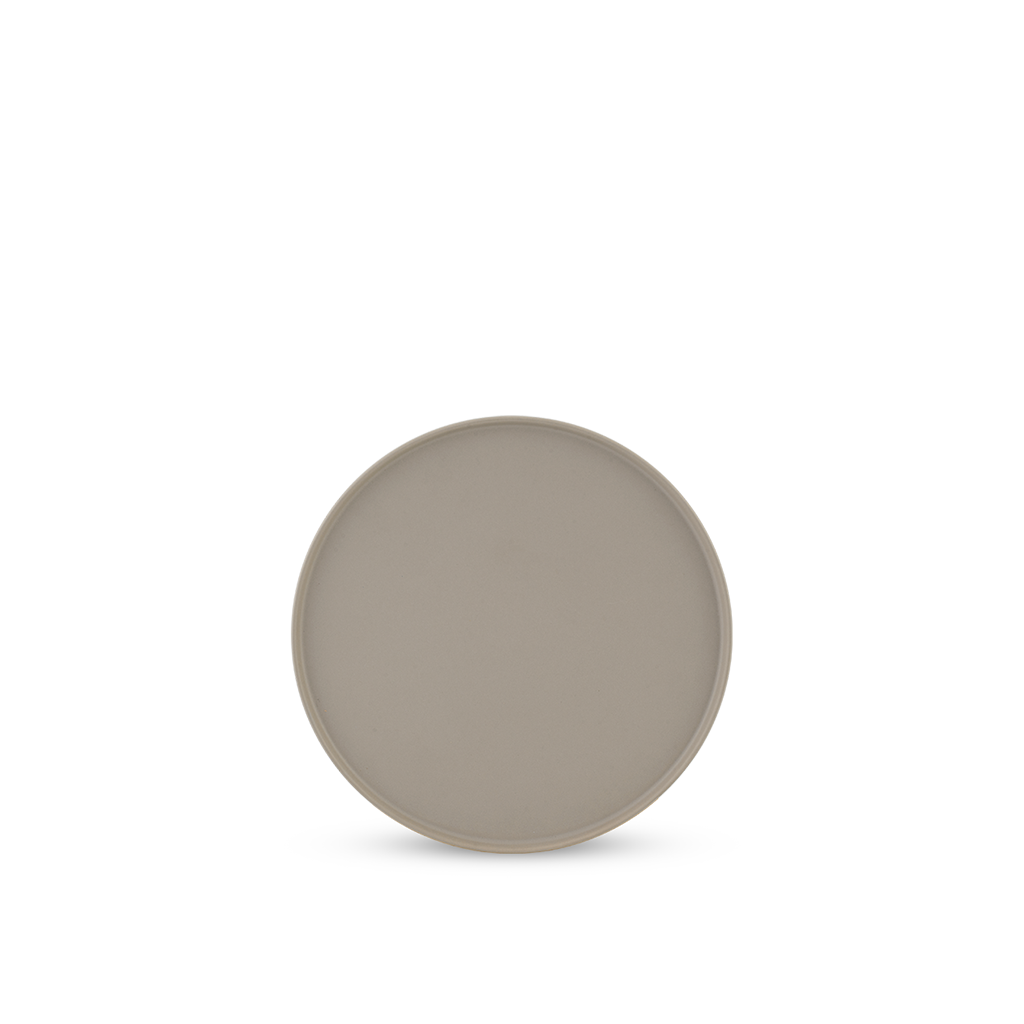 Dĩa tròn cạnh đứng - Timeless - Màu Xám 3