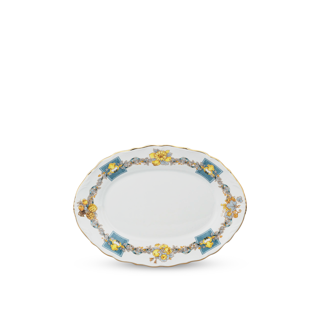 [GT] Dĩa oval 36 cm - Royal IFP - Bốn Mùa