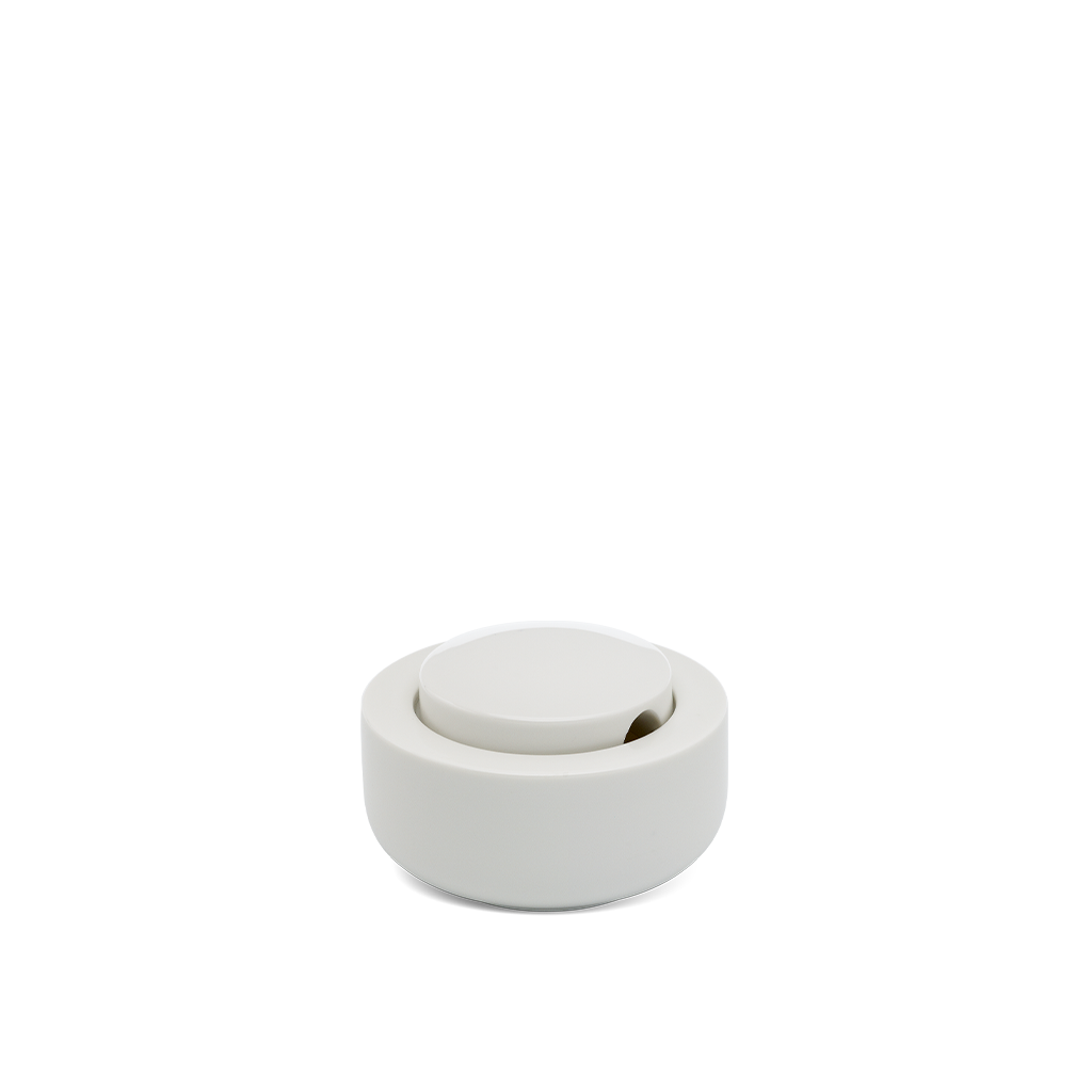 Chén đường 9.5 cm + nắp - Gastroline - Trắng