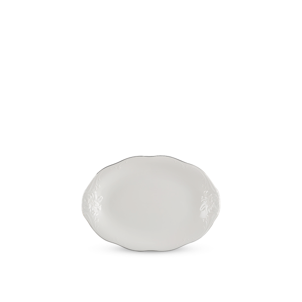 Dĩa oval - Đài Các IFP - Chỉ Bạch Kim