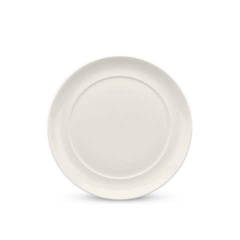  Dĩa tròn lòng phẳng 31 cm - Anh Vũ Lys - Trắng Ngà 