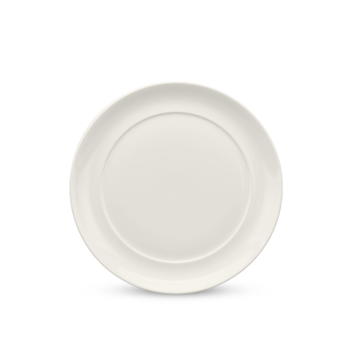 Dĩa tròn lòng phẳng 31 cm - Anh Vũ Lys - Trắng Ngà