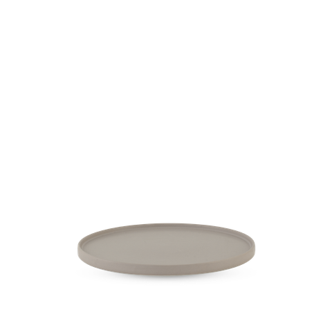  Dĩa tròn cạnh đứng - Timeless - Màu Xám 3 