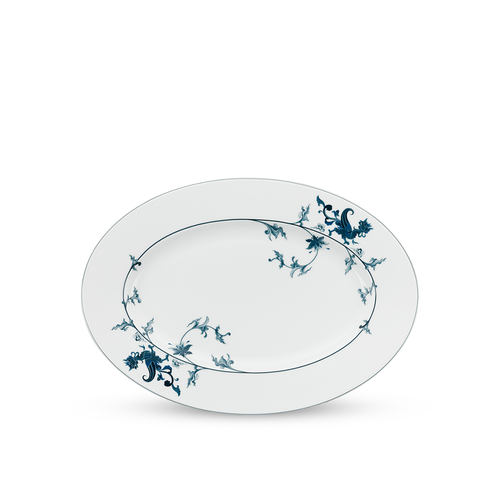 Dĩa oval - Hoàng Cung - Lạc Hồng