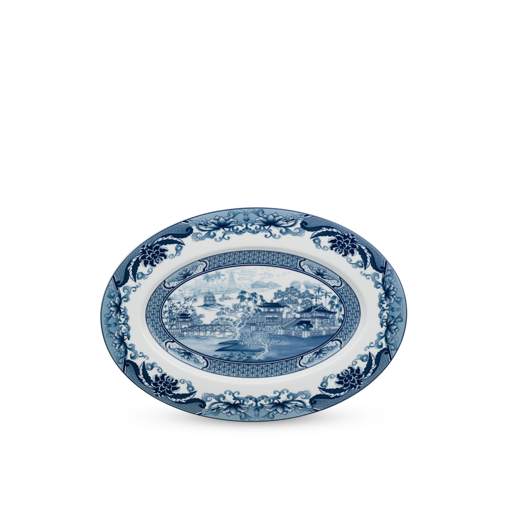Dĩa oval - Hoàng Cung - Hồn Việt