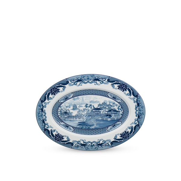 Dĩa oval - Hoàng Cung - Hồn Việt