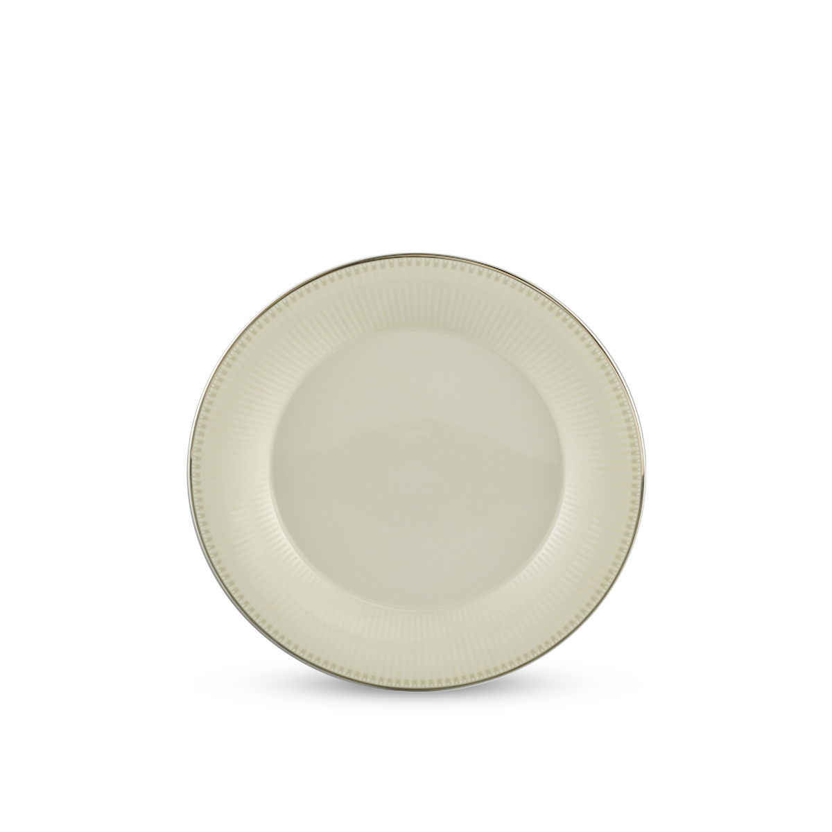 Dĩa tròn - Tulip Ngà - Ngân Sa