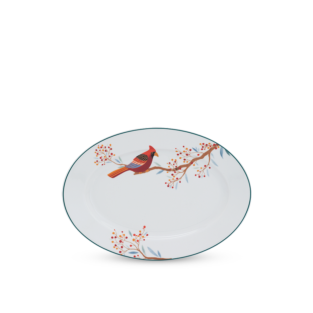 Dĩa Jasmine Quả Đầu Mùa 32cm