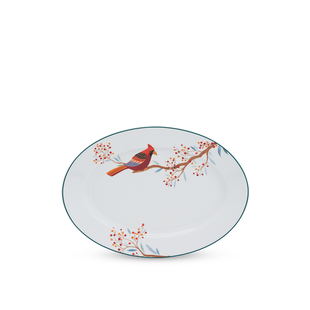 Dĩa oval 32 cm - Jasmine - Quả Đầu Mùa