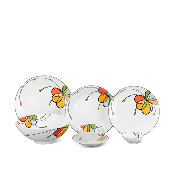 Bộ đồ ăn 10 người 36 sản phẩm - Daisy - Bóng Bay