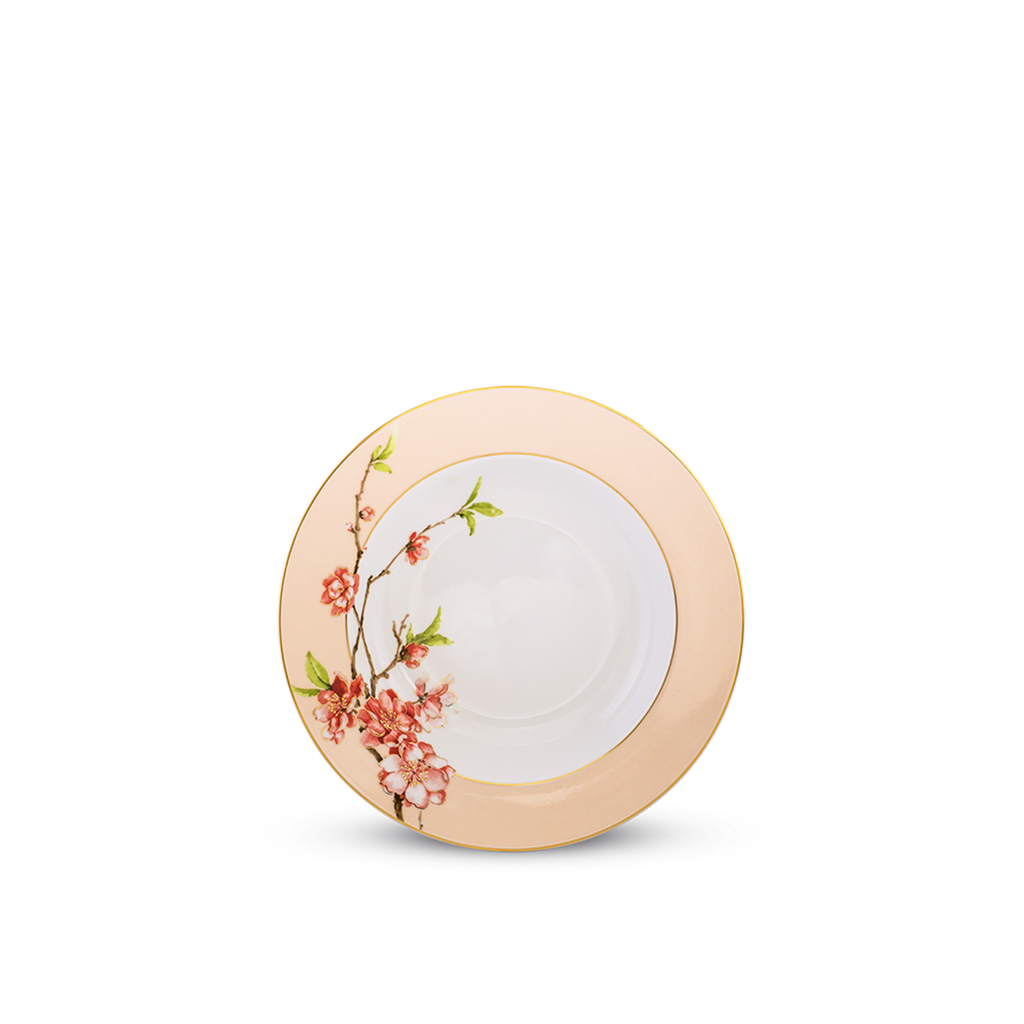 Dĩa súp 23 cm - Camellia - Hoa Đào