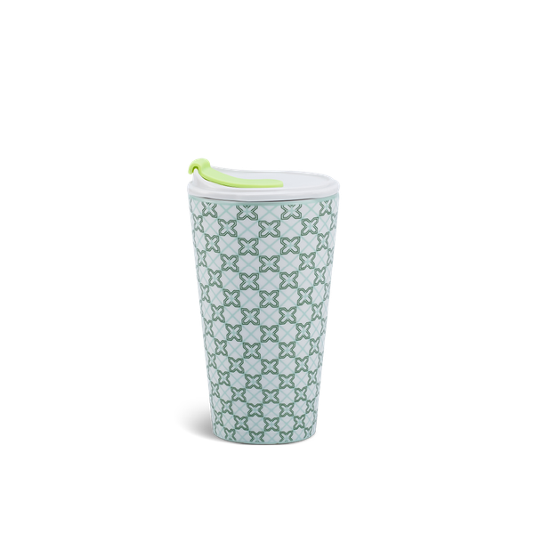 Ly sứ dưỡng sinh 0.48 L (K1) + nắp ống hút - Dưỡng Sinh - Komos (LTB)