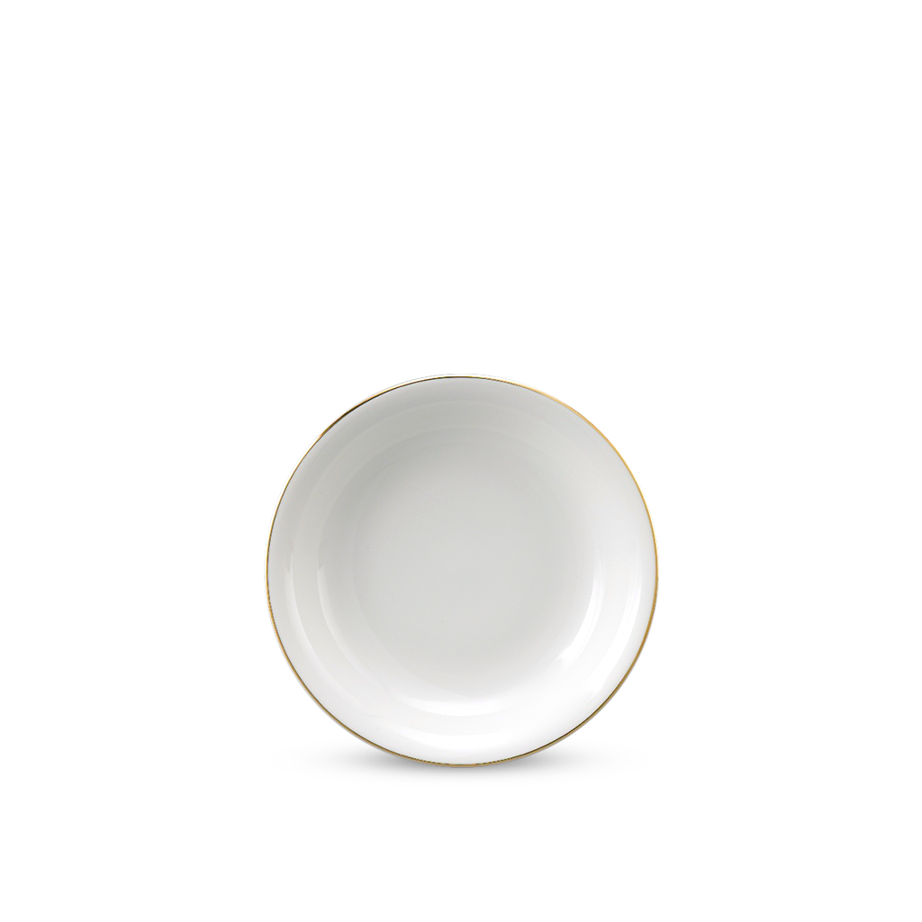 Dĩa Daisy Lòng Viền Chỉ Vàng