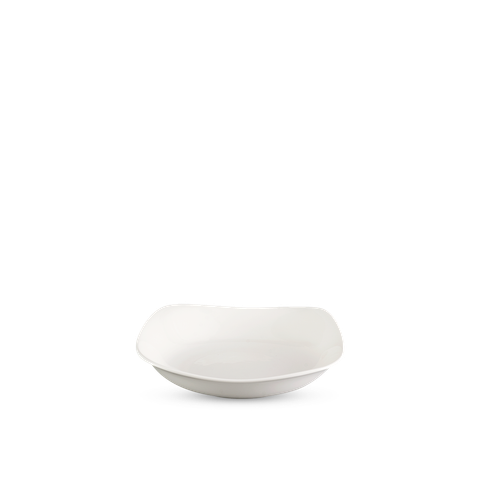  Dĩa vuông sâu 18 cm - Misc Assortment Lys - Trắng Ngà 