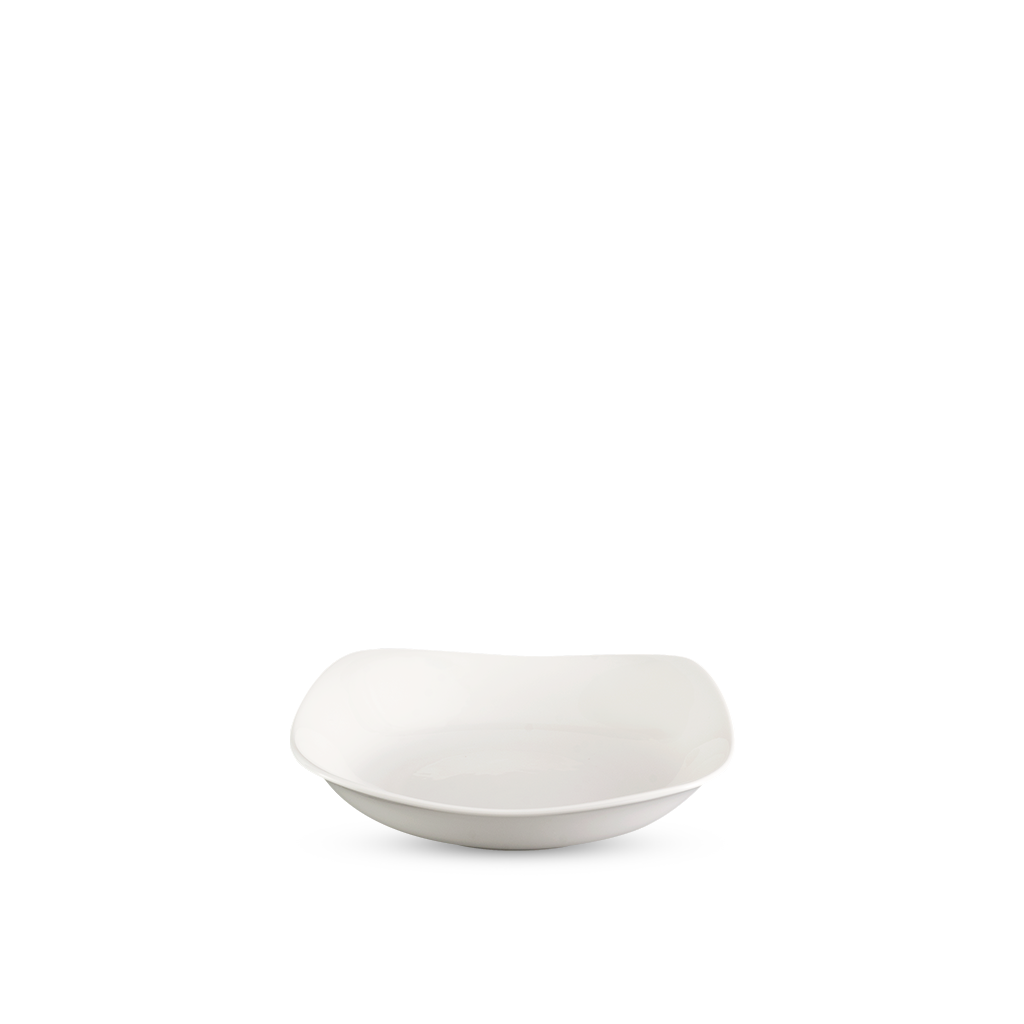 Dĩa vuông sâu 18 cm - Misc Assortment Lys - Trắng Ngà