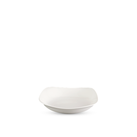  Dĩa vuông sâu 18 cm - Misc Assortment Lys - Trắng Ngà 