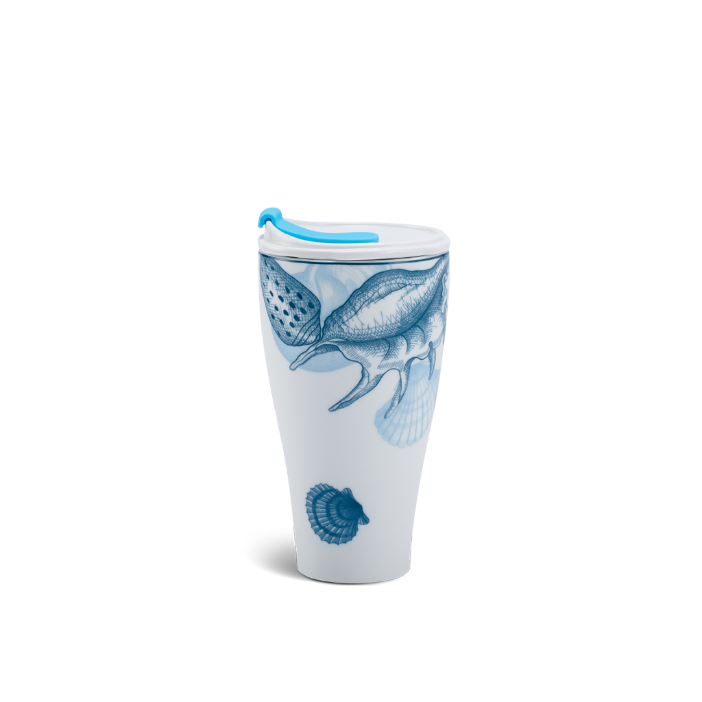 Ly sứ dưỡng sinh 0.48 L (K2) + nắp ống hút - Dưỡng Sinh - Đại dương