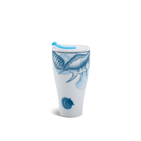  Ly sứ dưỡng sinh 0.48 L (K2) + nắp ống hút - Dưỡng Sinh - Đại dương 