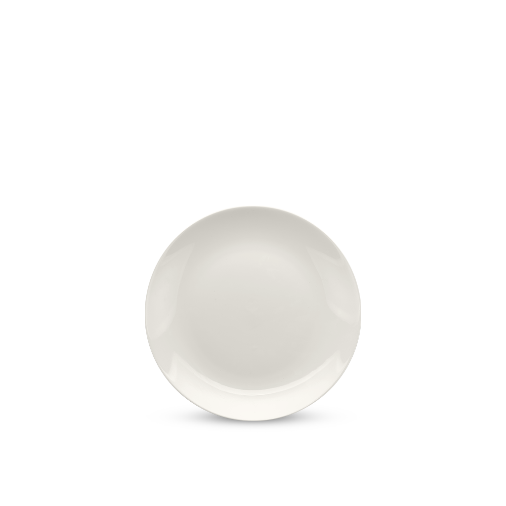 Dĩa tròn ảo 18 cm - Daisy Lys - Trắng Ngà