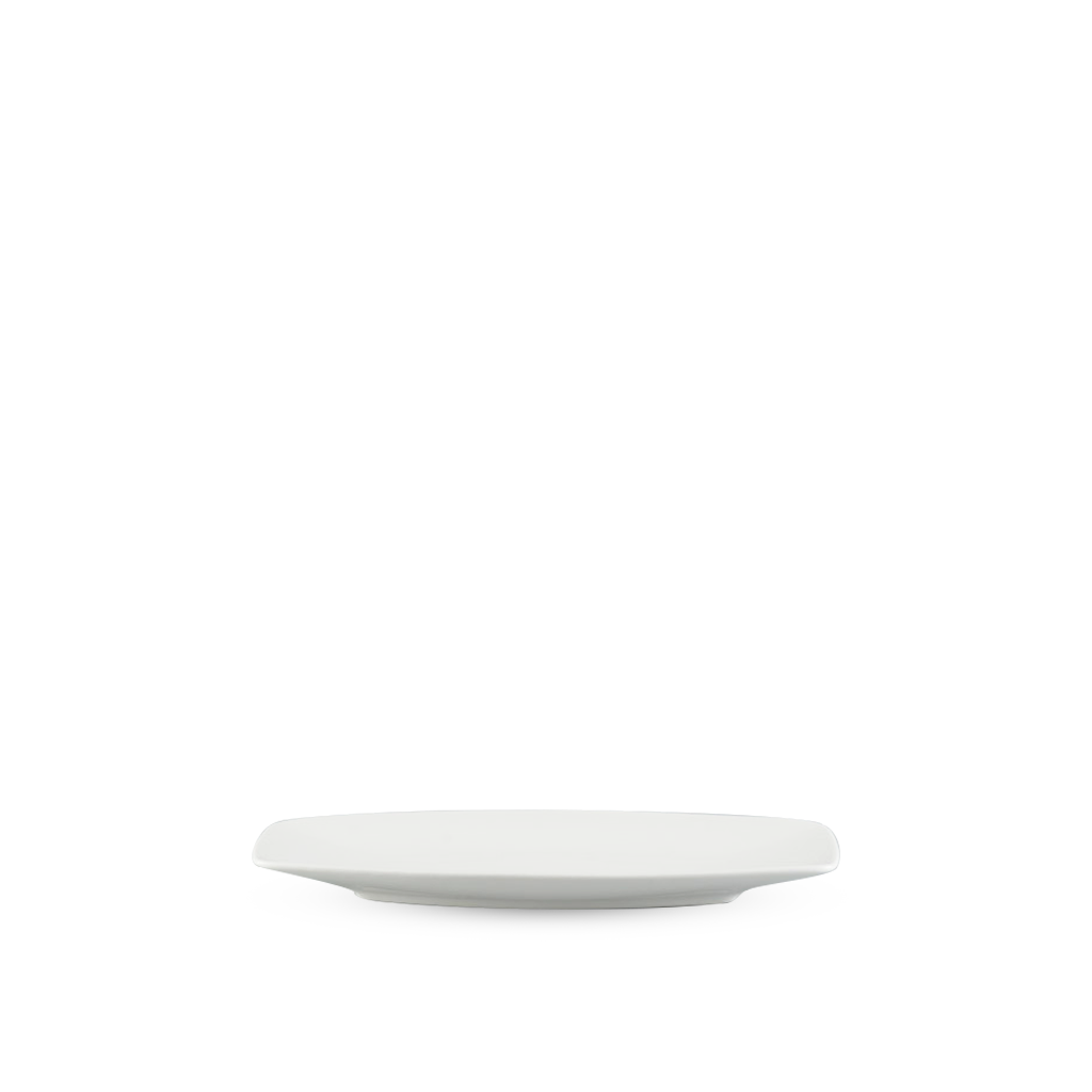 Dĩa oval phẳng 30 x 10 cm - Anh Vũ - Trắng Ngà