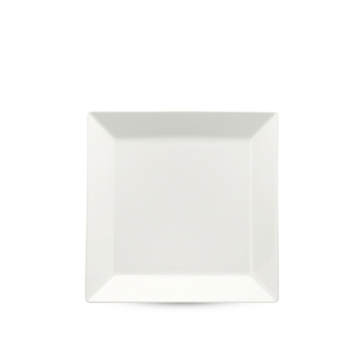 Dĩa vuông lá 25 cm - Misc Assortment Lys - Trắng Ngà