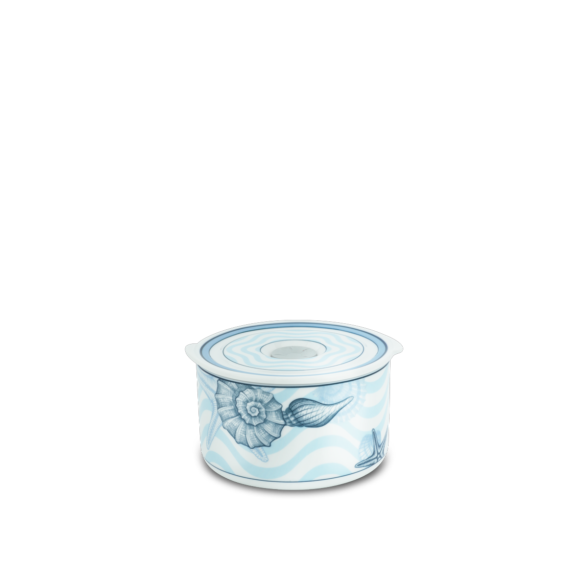 Hộp dưỡng sinh tròn đựng thực phẩm 13 cm + nắp (K) - Dưỡng Sinh - Đại Dương