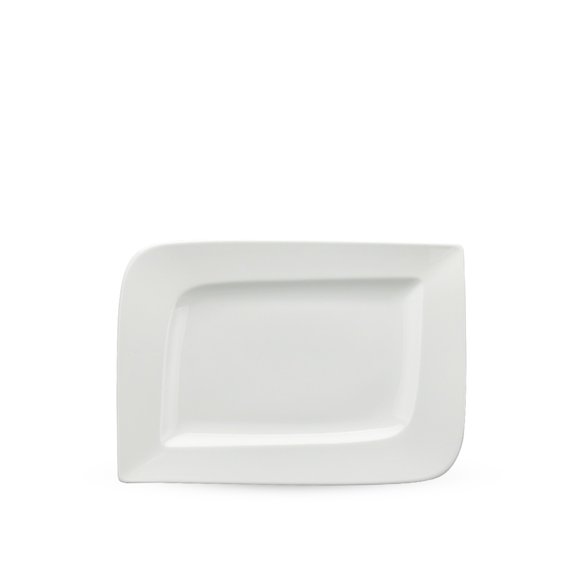 Dĩa chữ nhật 33 x 23 cm - Anh Vũ Lys - Trắng Ngà