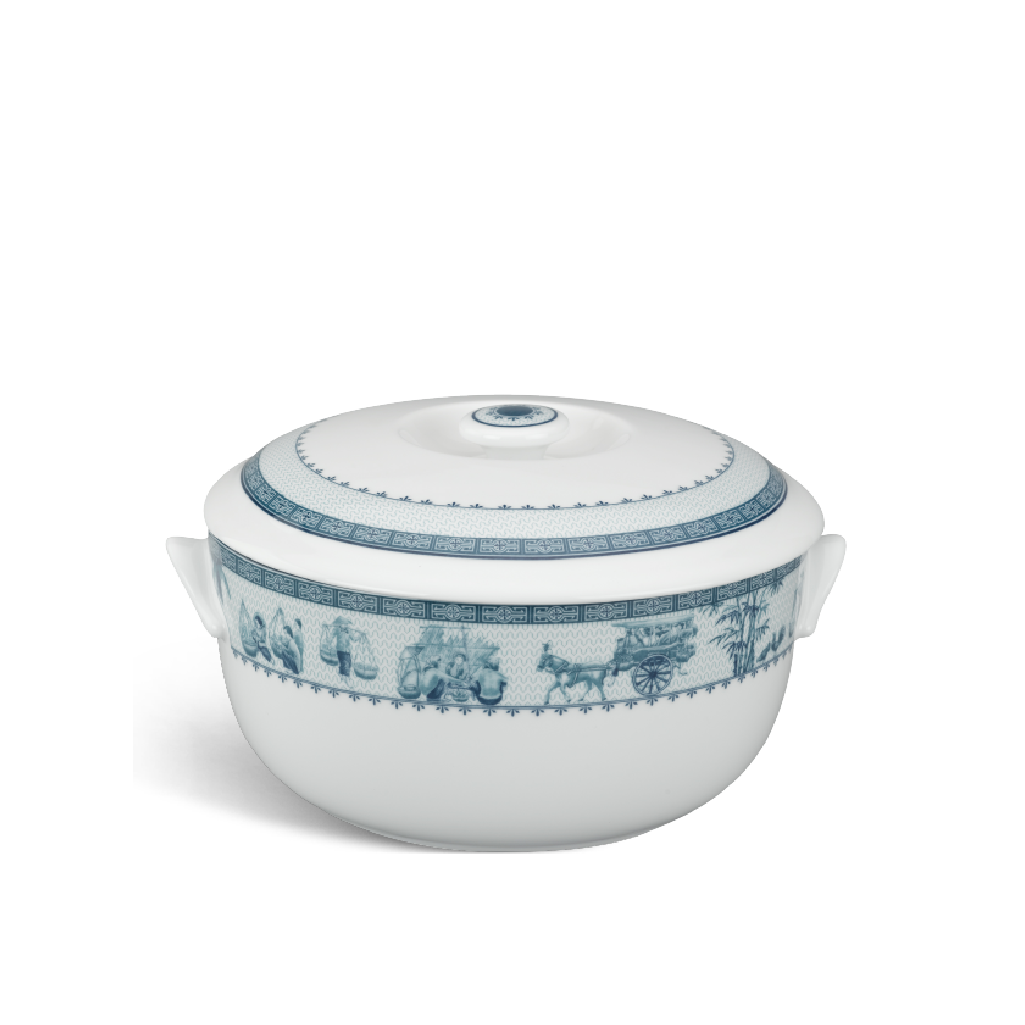 Thố 18 cm + nắp - Jasmine - Thôn Dã