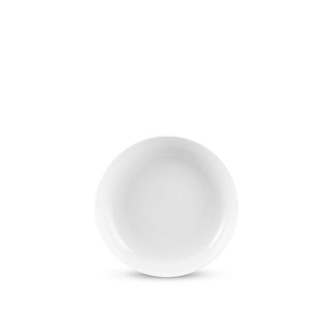  Dĩa sâu lòng 25 cm - Camellia - Trắng 