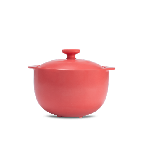  Nồi dưỡng sinh Vesta (Nồi tròn cao) 1.2 L + nắp (CK) - Màu Đỏ 2 