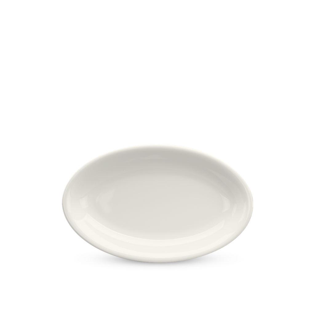 Dĩa oval ảo 32 cm - Daisy Lys - Trắng Ngà