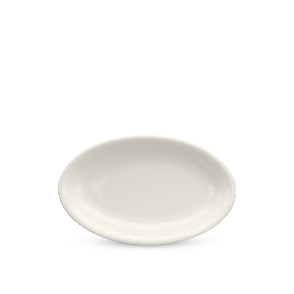 Dĩa oval ảo 32 cm - Daisy Lys - Trắng Ngà