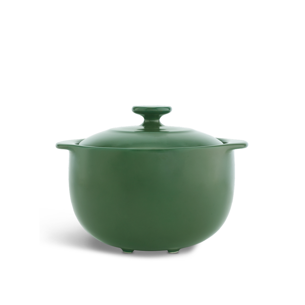 Nồi dưỡng sinh Vesta (Nồi tròn cao) 1.2 L + nắp (CK) - Xanh Rêu