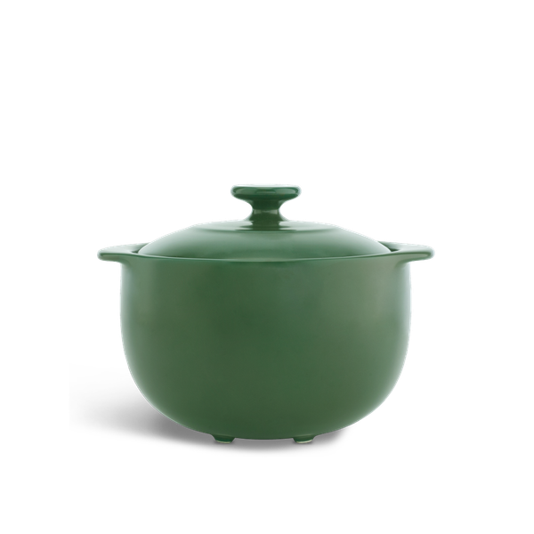 Nồi dưỡng sinh Vesta (Nồi tròn cao) 1.2 L + nắp (CK) - Xanh Rêu