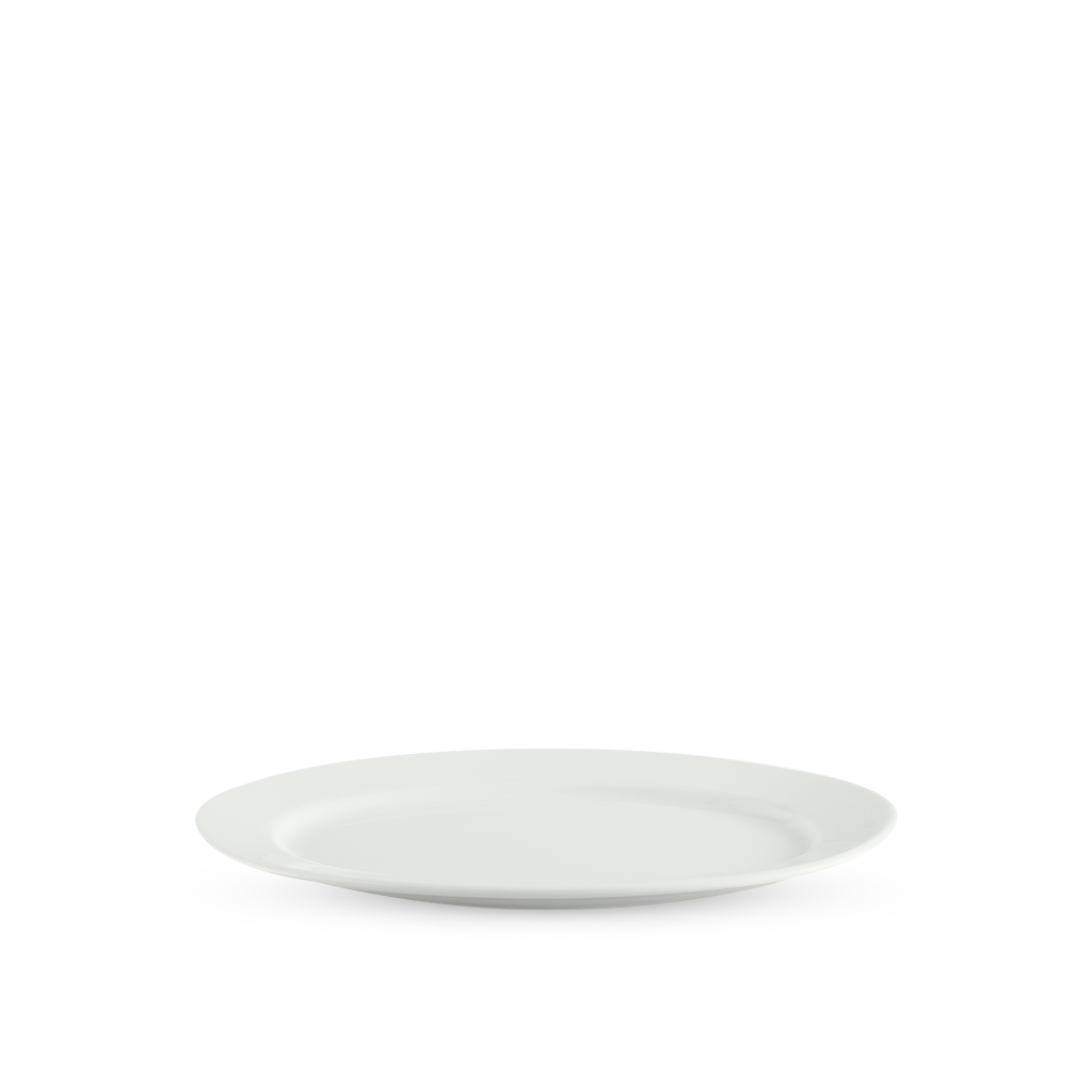 Dĩa oval 45 cm - Jasmine Lys  - Trắng Ngà