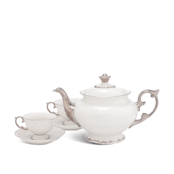 Bộ trà 0.8 L - Đài Các IFP - Chỉ Bạch Kim