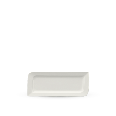  Dĩa chữ nhật dài 25 x 10.5 cm - Anh Vũ Lys - Trắng Ngà 