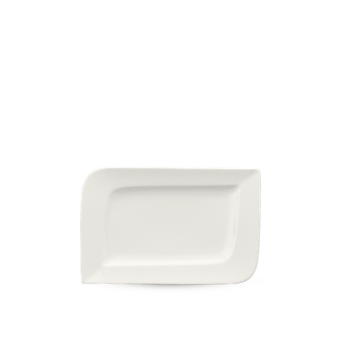  Dĩa chữ nhật 27 x 18 cm - Anh Vũ Lys - Trắng Ngà 