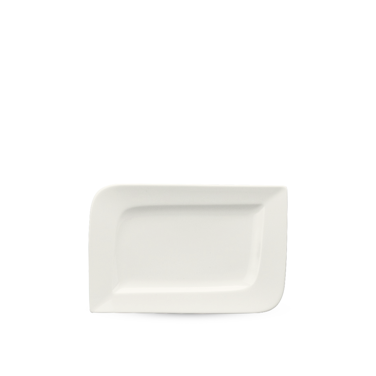 Dĩa chữ nhật 27 x 18 cm - Anh Vũ Lys - Trắng Ngà