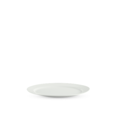  Dĩa oval 32 cm - Jasmine Lys  - Trắng Ngà 