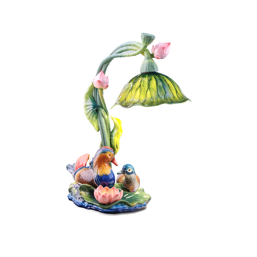 Bộ Đèn Uyên Ương - Trang trí màu