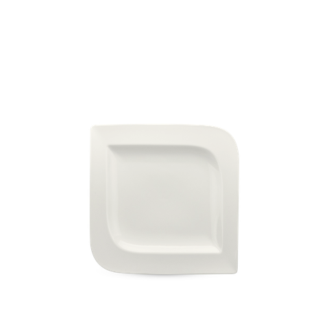  Dĩa vuông 22.5 cm - Anh Vũ Lys - Trắng Ngà 