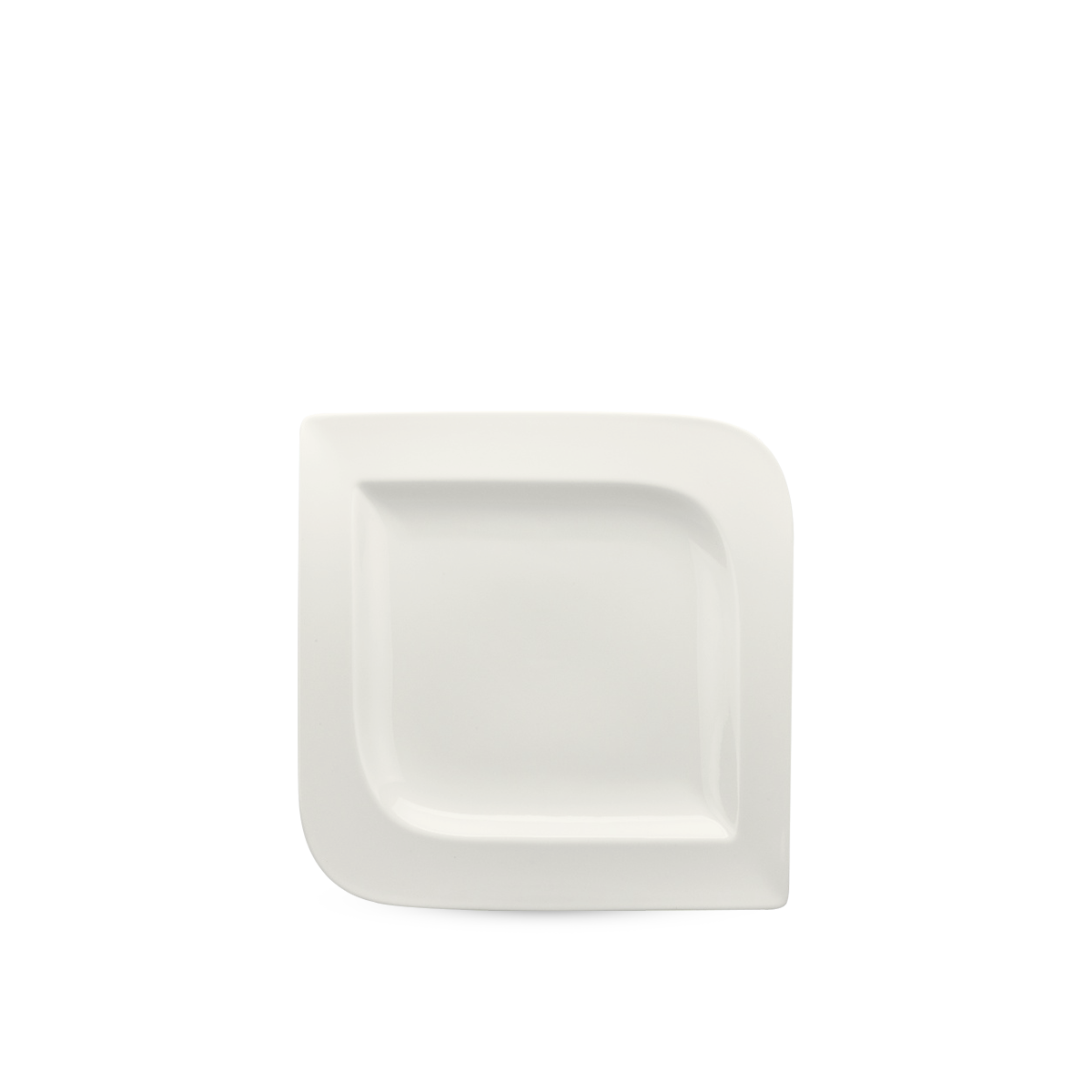 Dĩa vuông 22.5 cm - Anh Vũ Lys - Trắng Ngà