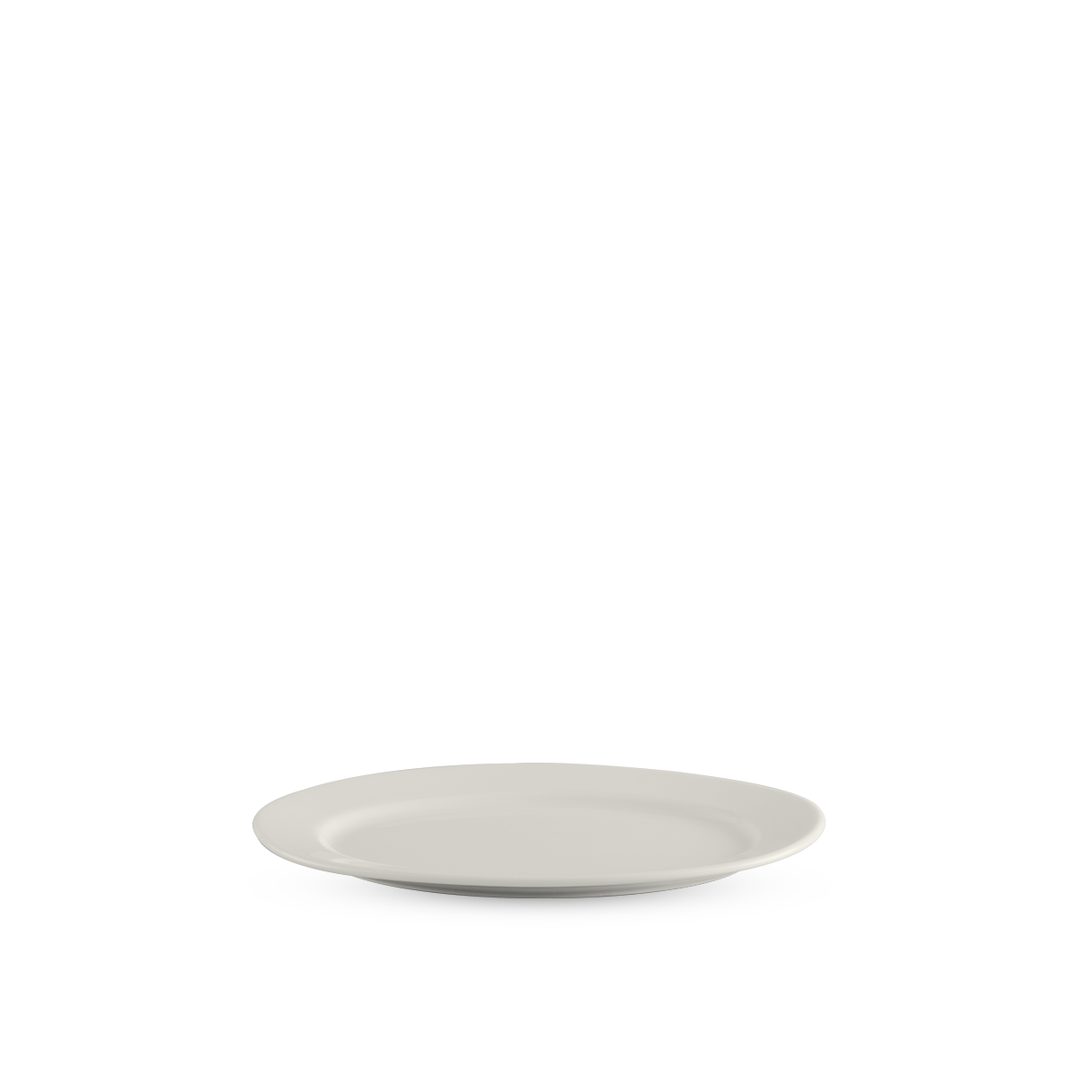 Dĩa oval 25 cm - Jasmine Lys  - Trắng Ngà