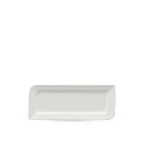  Dĩa chữ nhật dài 31 x 12 cm - Anh Vũ Lys - Trắng Ngà 