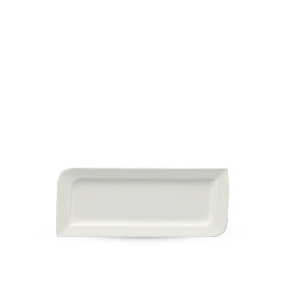 Dĩa chữ nhật dài 31 x 12 cm - Anh Vũ Lys - Trắng Ngà