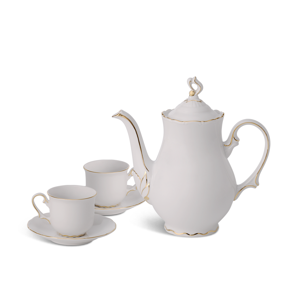 Bộ trà cao 1.2 L - Royal - Chỉ Vàng