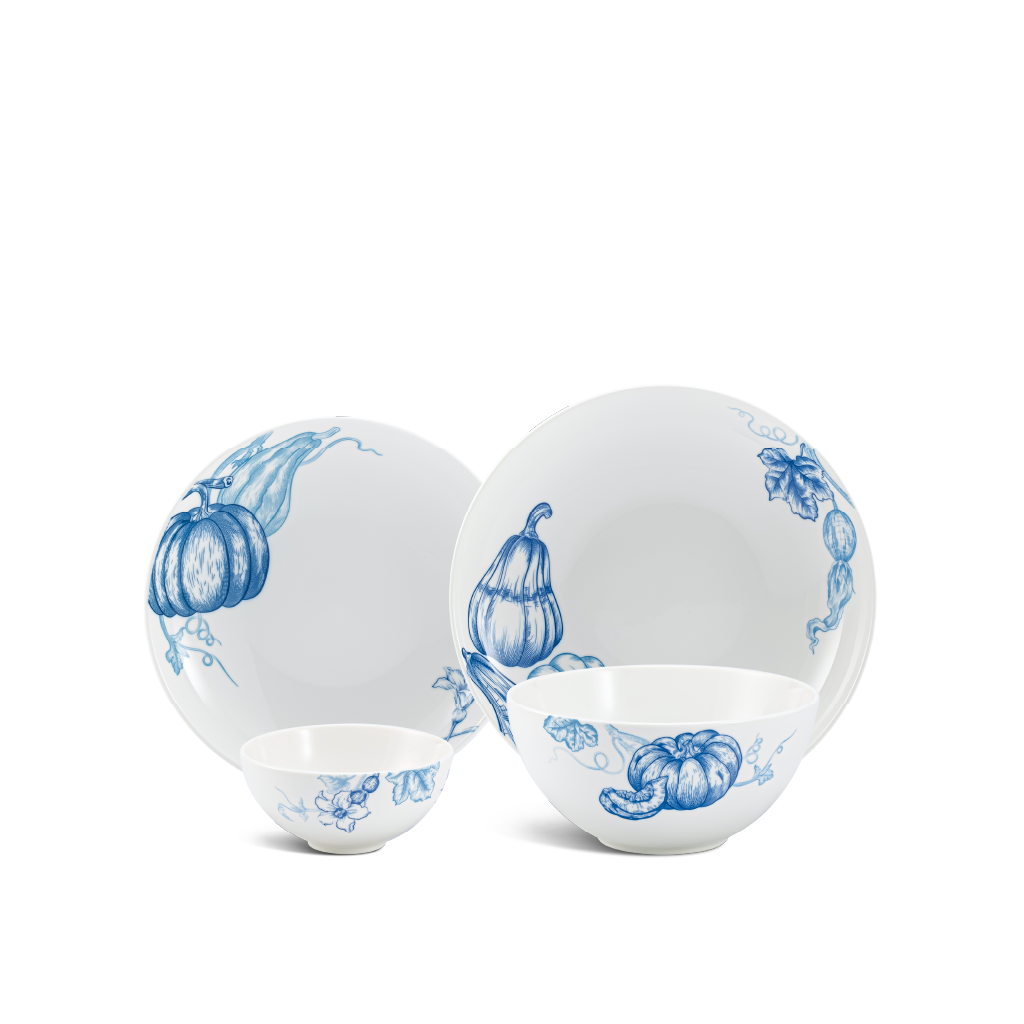 Bộ đồ ăn 09 sản phẩm - Timeless - Vườn Nhà